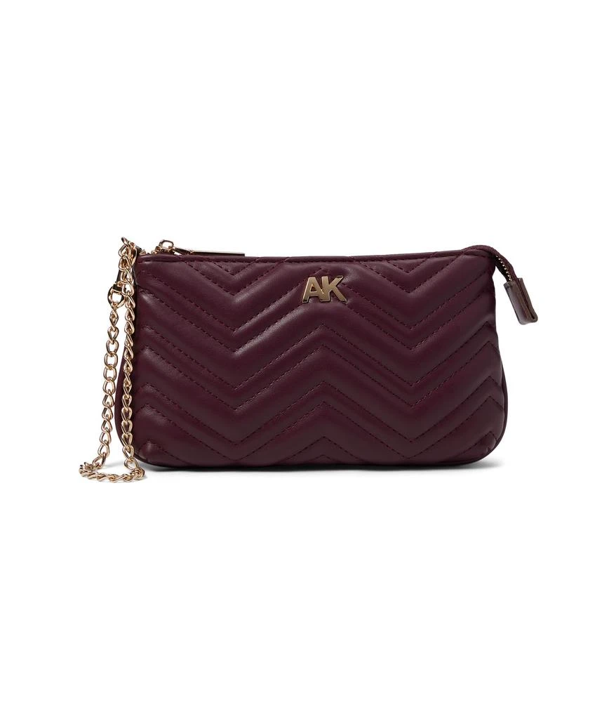 商品Anne Klein|Quilted Chain Wristlet,价格¥291,第1张图片
