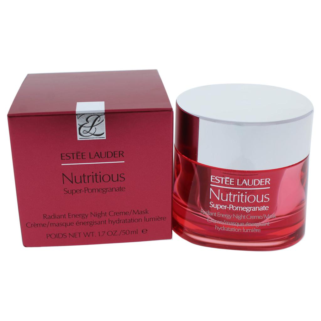 Nutritious Super-Pomegranate Radiant Energy Night Creme-Mask by Estee Lauder for Women - 1.7 oz Mask商品第1张图片规格展示