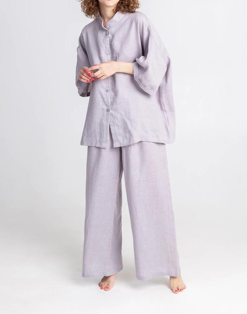商品Madewell|LERA Linen Essential Short-Sleeve Set,价格¥1263,第6张图片详细描述
