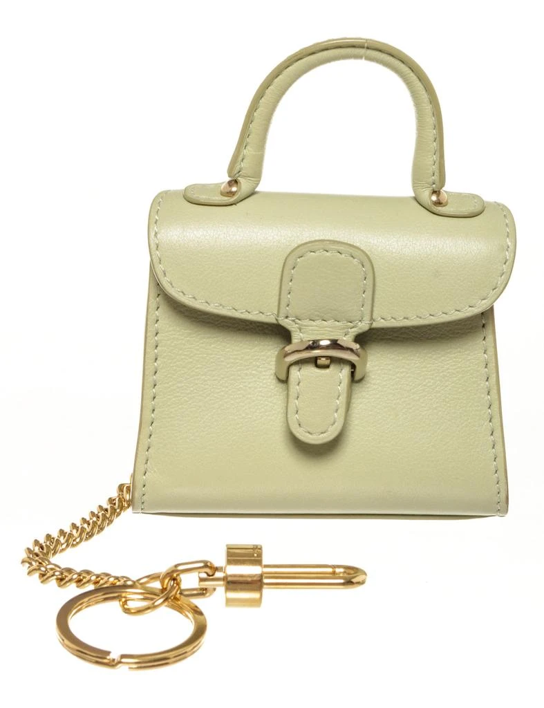 商品[二手商品] DELVAUX|Delvaux Green Brillant Leather Bag Charm,价格¥6283,第1张图片