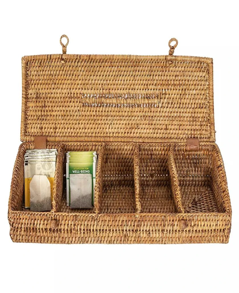 商品Artifacts Trading Company|Rattan 5 Section Tea Box with Lid,价格¥430,第1张图片