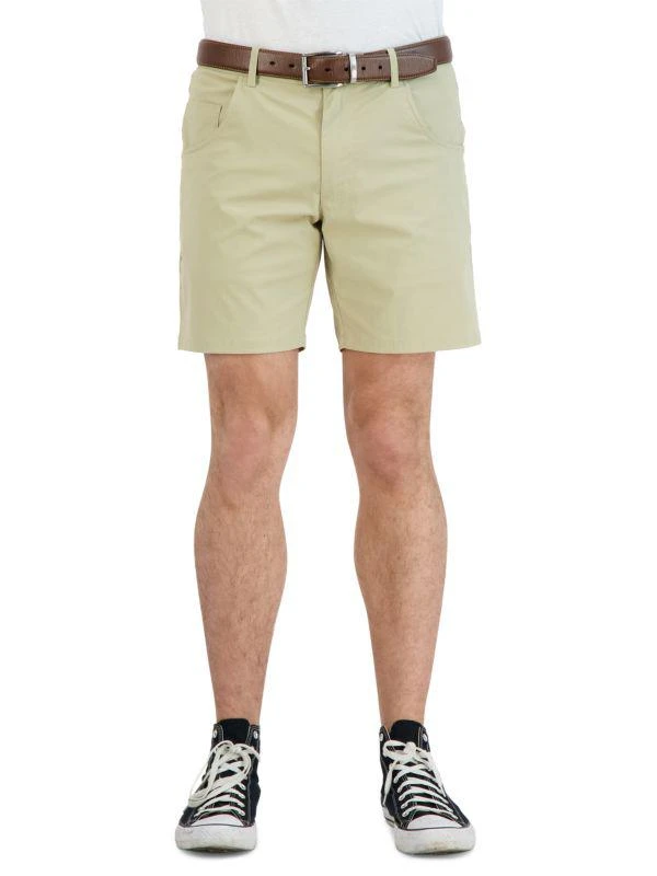 商品Levinas|Performance Tech Stretch Denim Shorts,价格¥317,第1张图片