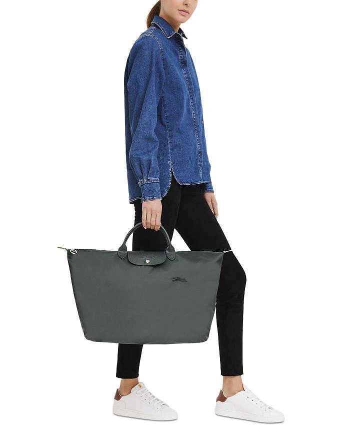 商品Longchamp|Le Pliage Green 18" Large Travel Bag,价格¥1133,第2张图片详细描述