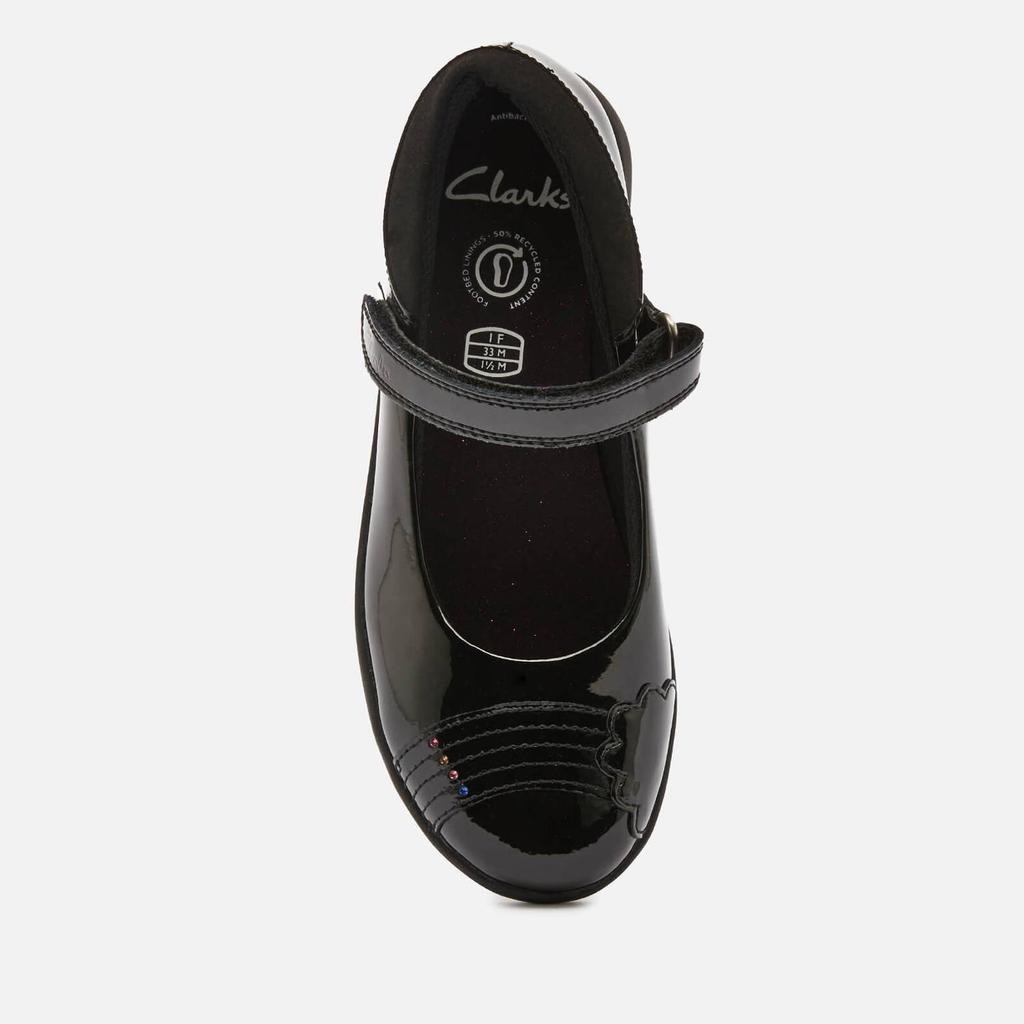 Clarks Kids' Etch Beam School Shoes - Black Patent商品第3张图片规格展示