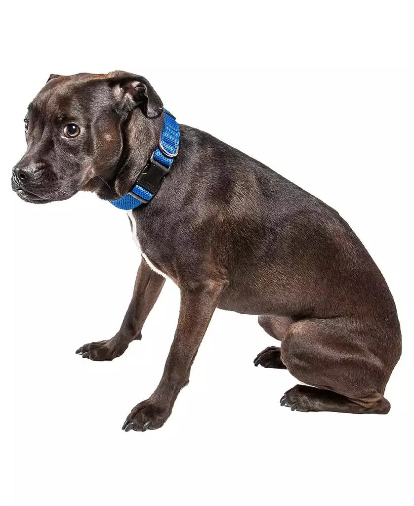 商品Pet Life|'Aero Mesh' 360 Degree Breathable Adjustable Mesh Dog Collar,价格¥105,第4张图片详细描述