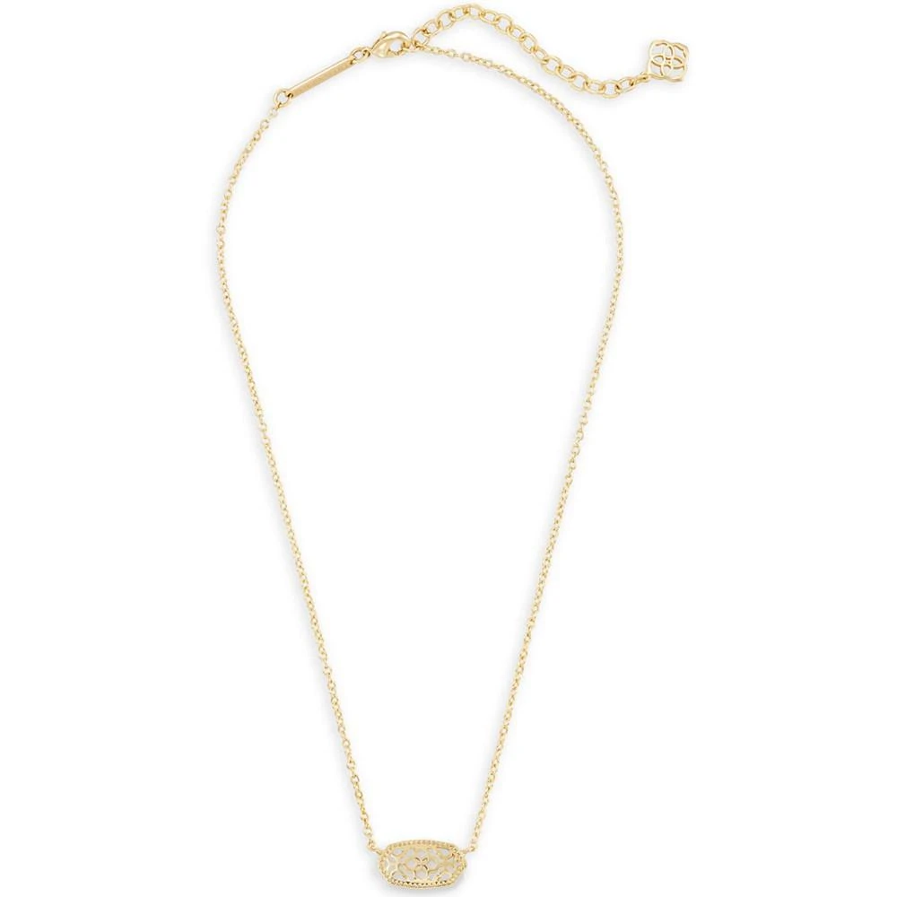 商品Kendra Scott|Openwork Pendant Necklace, 15" + 2" extender,价格¥386,第2张图片详细描述