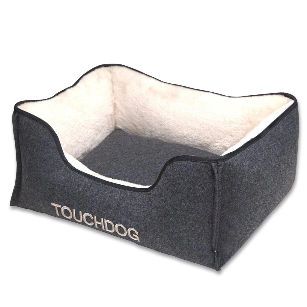 商品Touchdog|Touchdog 'Felter Shelter' Luxury Premium Designer Dog Bed,价格¥475,第1张图片