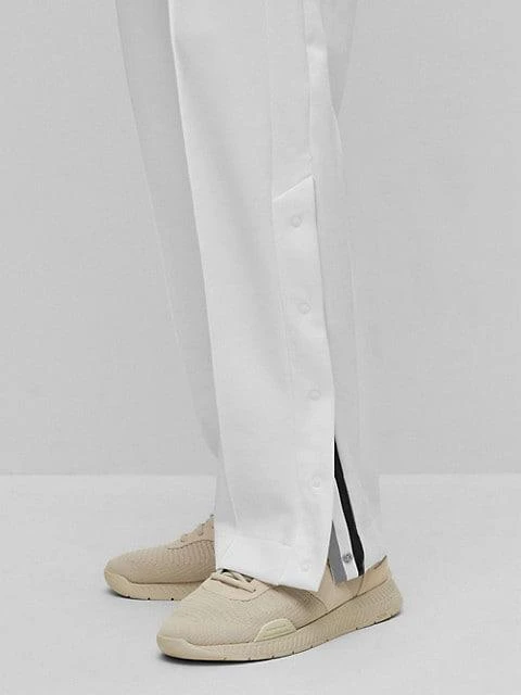 BOSS x Matteo Berrettini super-stretch tracksuit bottoms with press-stud seams 商品