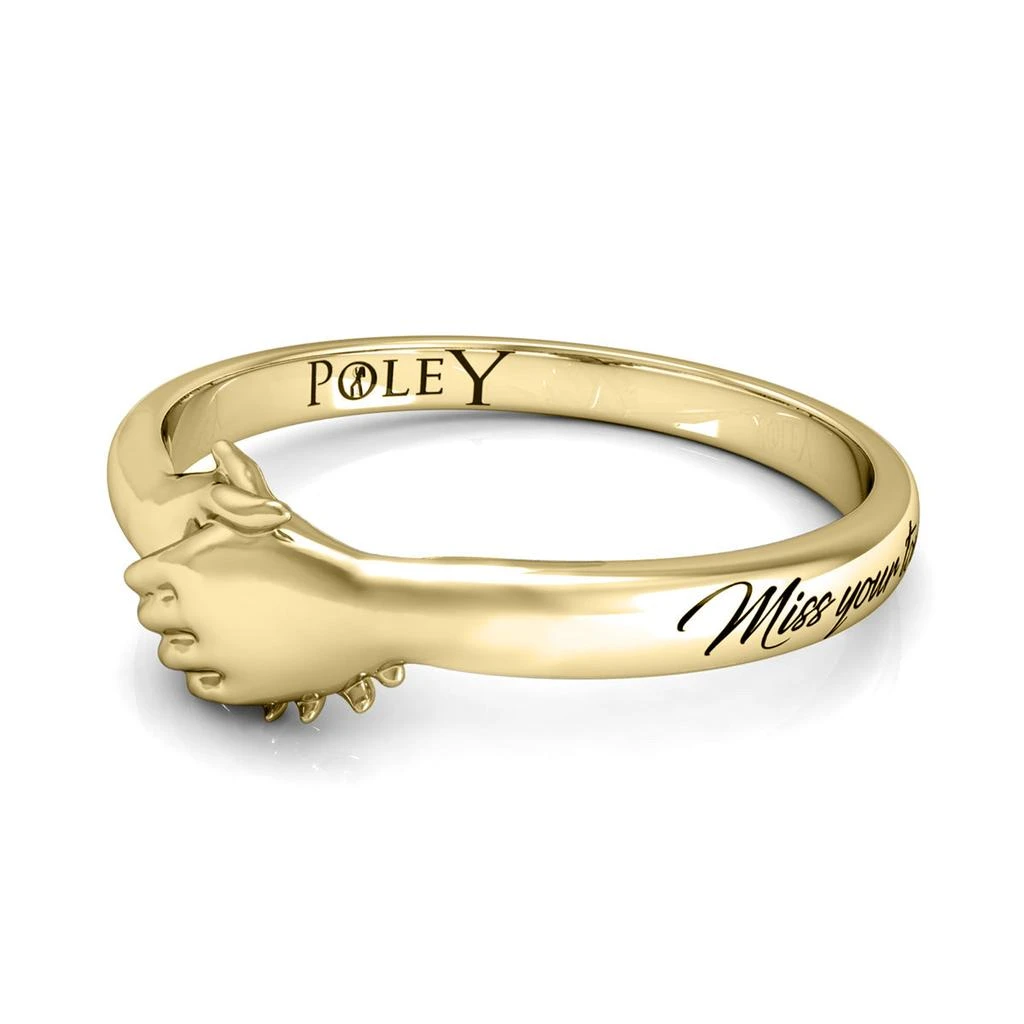 商品SSELECTS|Ted Poley Miss Your Touch Hand In Hand Ring In 10K Yellow Gold,价格¥1429,第2张图片详细描述