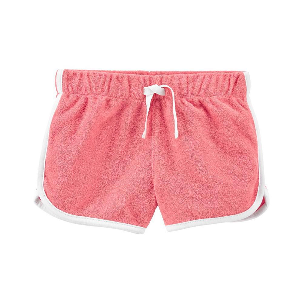 商品Carter's|Baby Girls Pull-On Terry Shorts,价格¥35,第1张图片