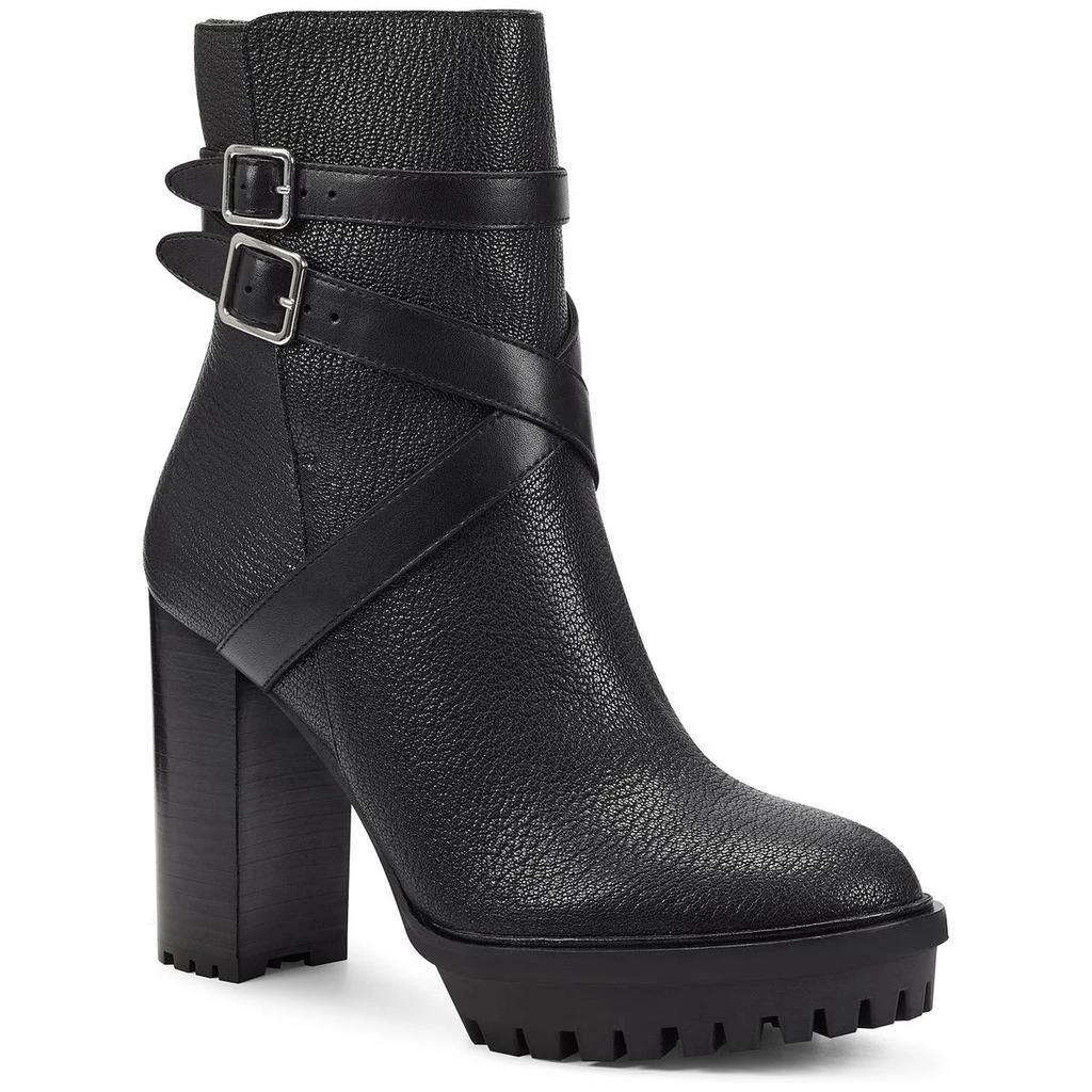 商品Vince Camuto|Vince Camuto Womens Elisen-VC Faux Leather Side Zipper Ankle Boots,价格¥236,第1张图片