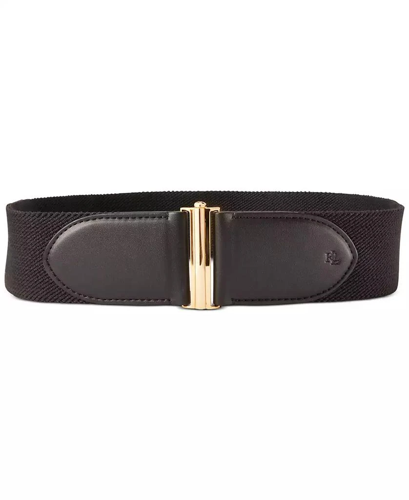 商品Ralph Lauren|Wide Interlock Buckle Stretch Belt,价格¥318,第1张图片