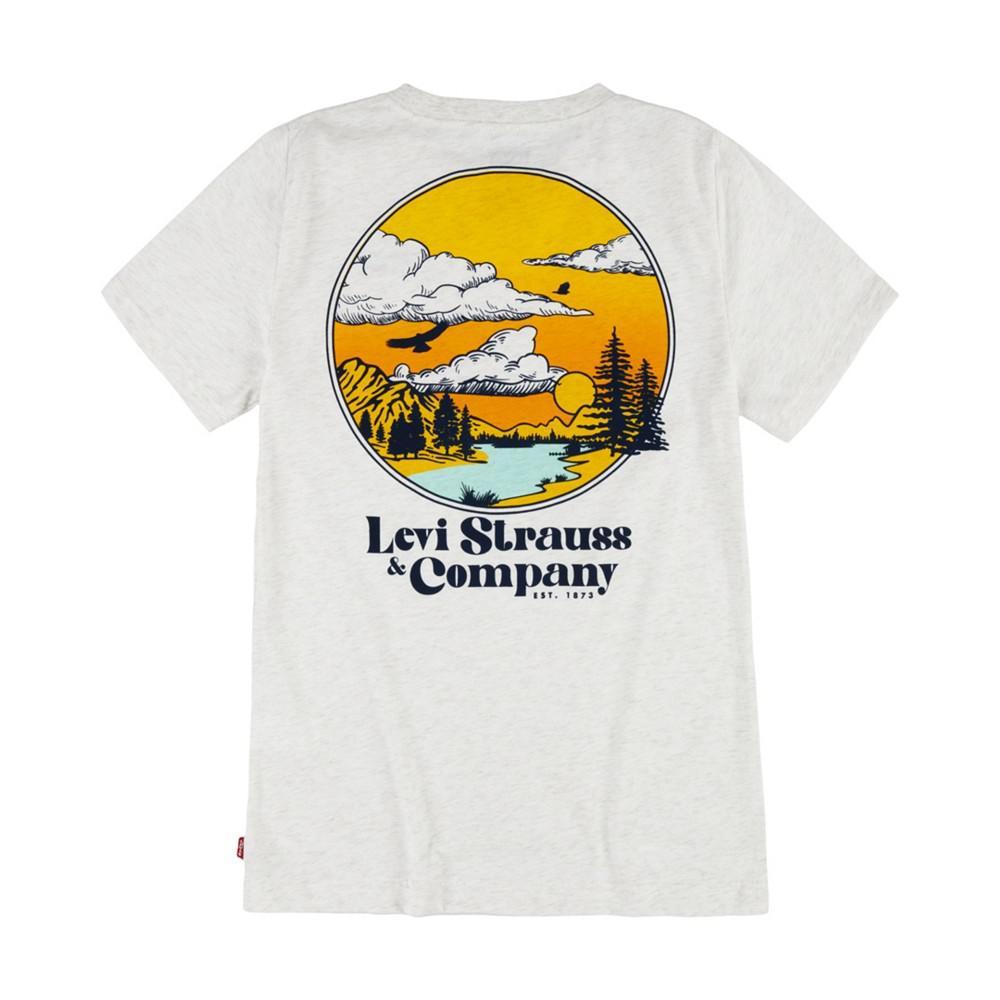 商品Levi's|Big Boys Neo Americana Graphic T-shirt,价格¥104,第4张图片详细描述