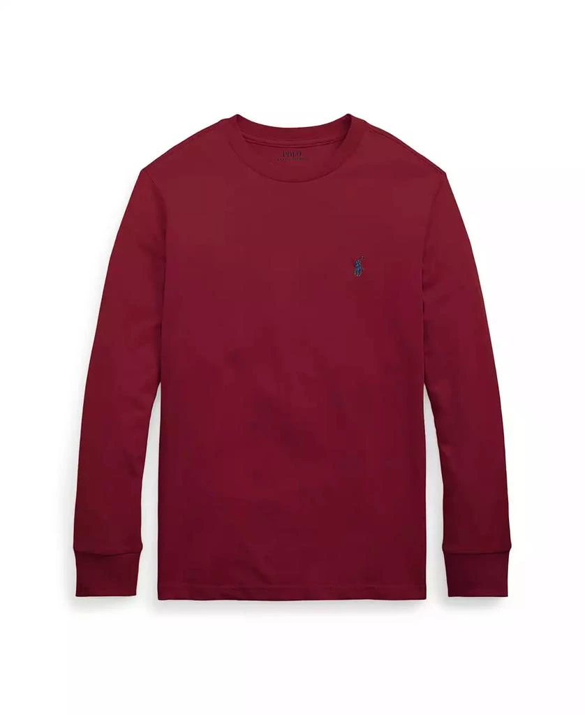 商品Ralph Lauren|Big Boys Cotton Jersey Long-Sleeve T-shirts,价格¥165,第1张图片