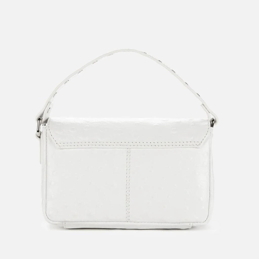 商品Nunoo|Núnoo Women's Small Honey Ostrich Shoulder Bag - White,价格¥510,第2张图片详细描述