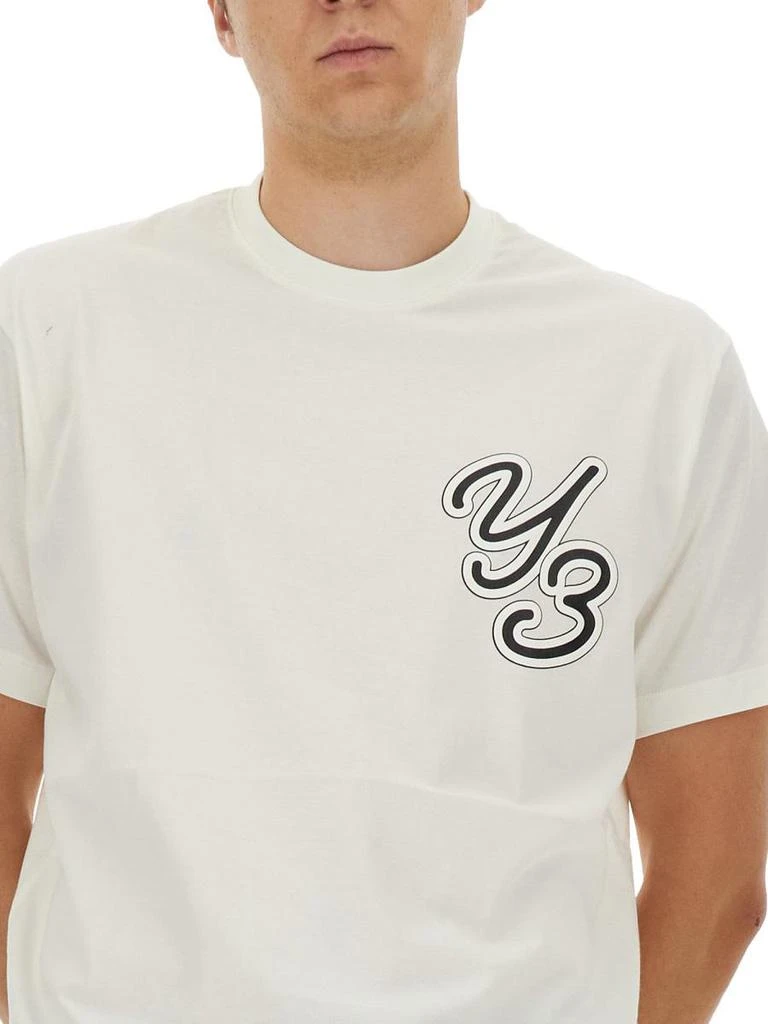 商品Y-3|Y-3 T-SHIRT WITH LOGO,价格¥876,第4张图片详细描述