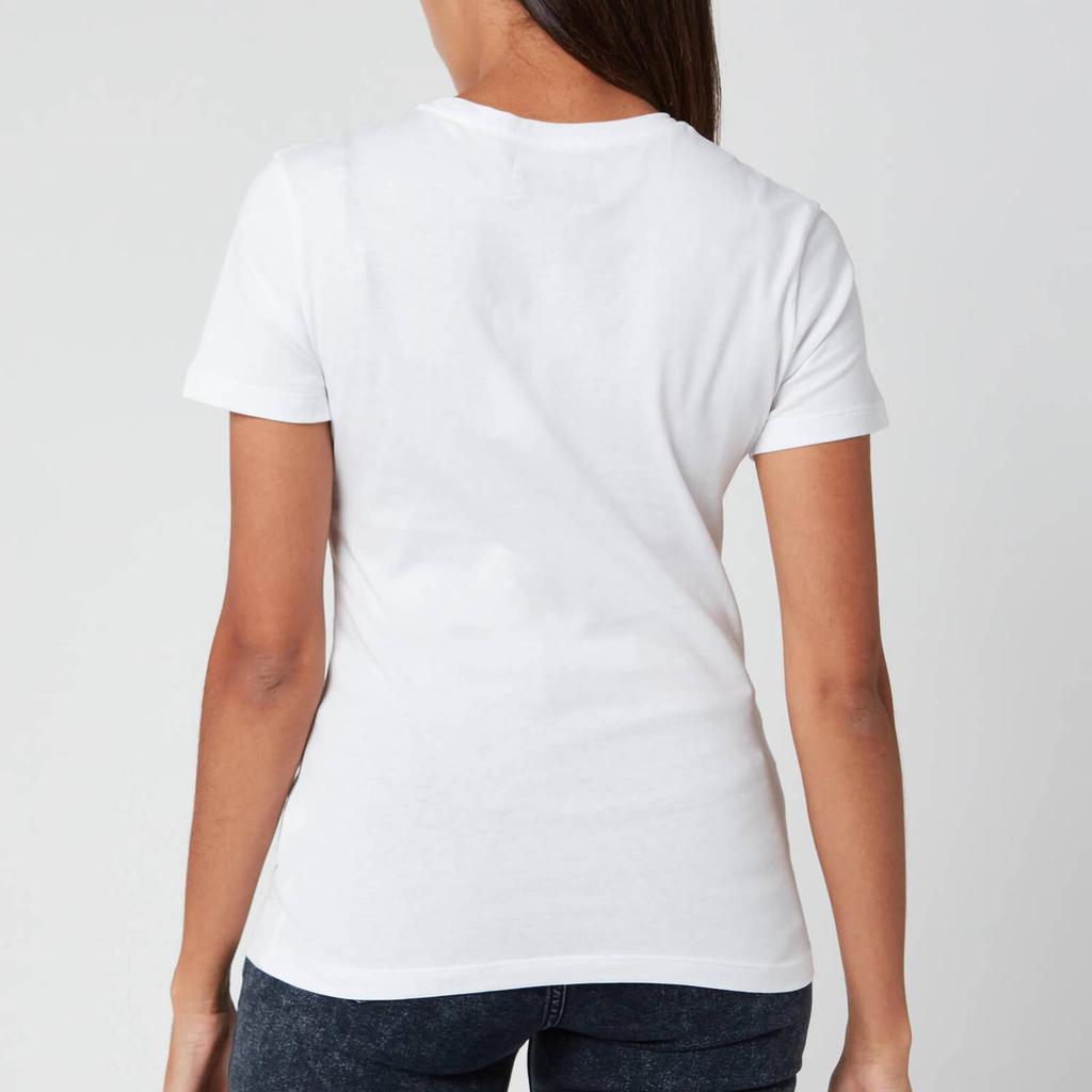 Calvin Klein Jeans Women's Monogram Logo Regular Fit T-Shirt - Bright White商品第2张图片规格展示