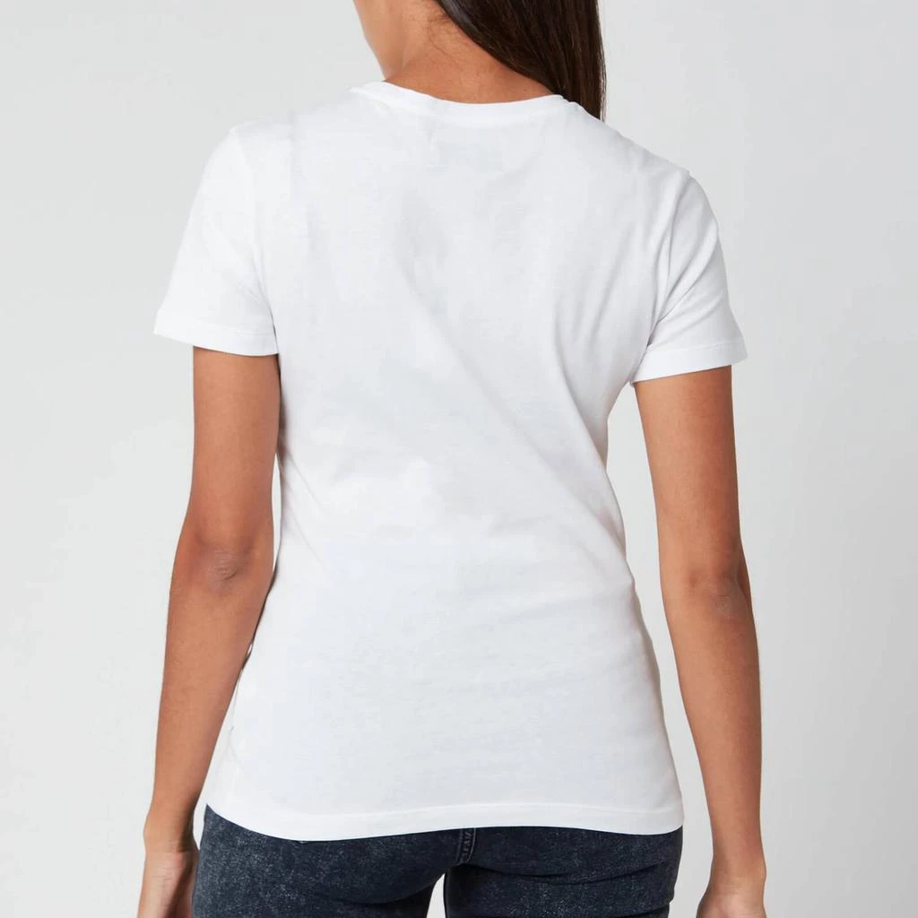 商品Calvin Klein|Calvin Klein Jeans Women's Monogram Logo Regular Fit T-Shirt - Bright White,价格¥173,第2张图片详细描述