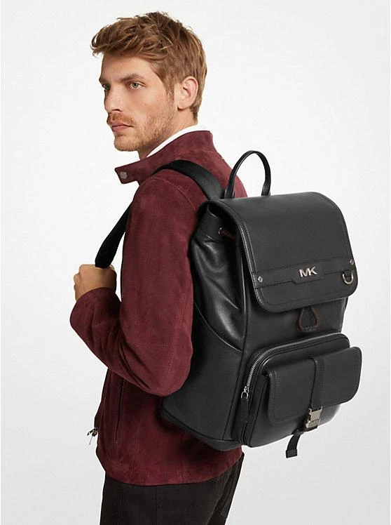 商品Michael Kors|Varick Leather Backpack,价格¥3736,第4张图片详细描述