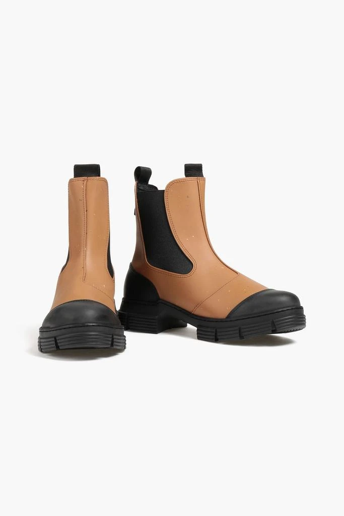 商品Ganni|Two-tone rubber Chelsea boots,价格¥901,第2张图片详细描述