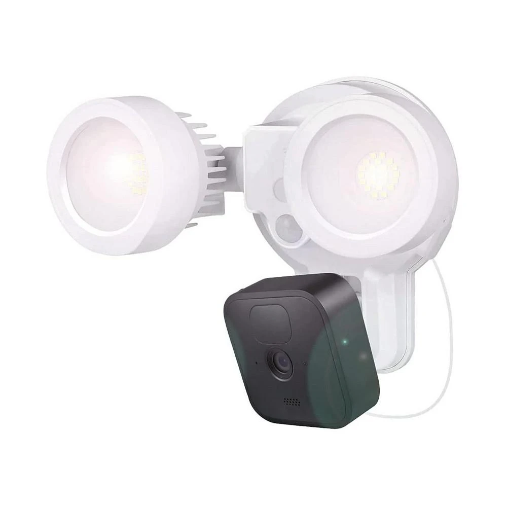 商品Wasserstein|3-in-1 WIred Floodlight, Charger and Mount for Blink Outdoor/XT2/XT - 2000 Lumens Powerful Floodlight (White) (Blink Camera NOT Included),价格¥449,第1张图片