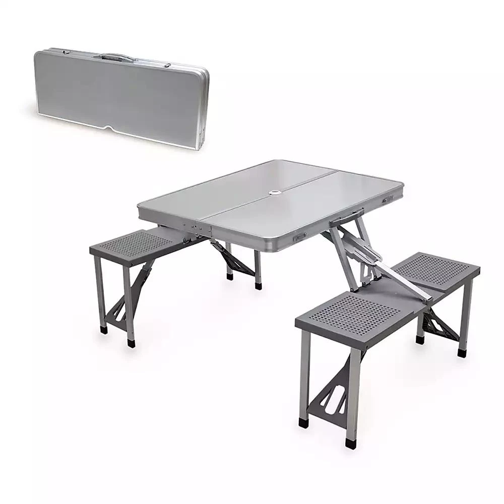 商品ONIVA|by Picnic Time Aluminum Portable Picnic Table with Seats,价格¥1772,第5张图片详细描述