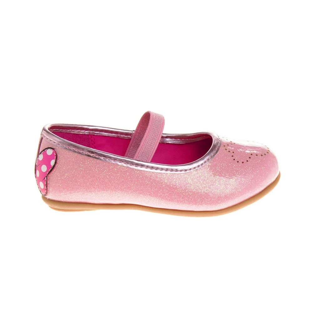 商品Disney|Little Girls Minnie Mouse Flat Shoes,价格¥258,第2张图片详细描述