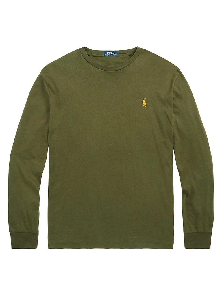 商品Ralph Lauren|Logo Cotton Crewneck Sweater,价格¥253,第1张图片