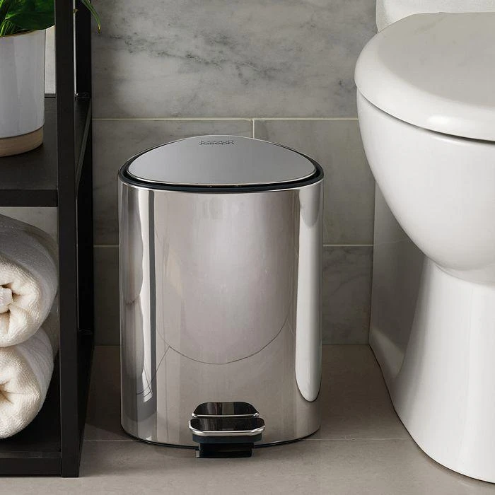 商品Joseph Joseph|EasyStore Luxe Stainless-Steel 5L Pedal Bin,价格¥299,第3张图片详细描述