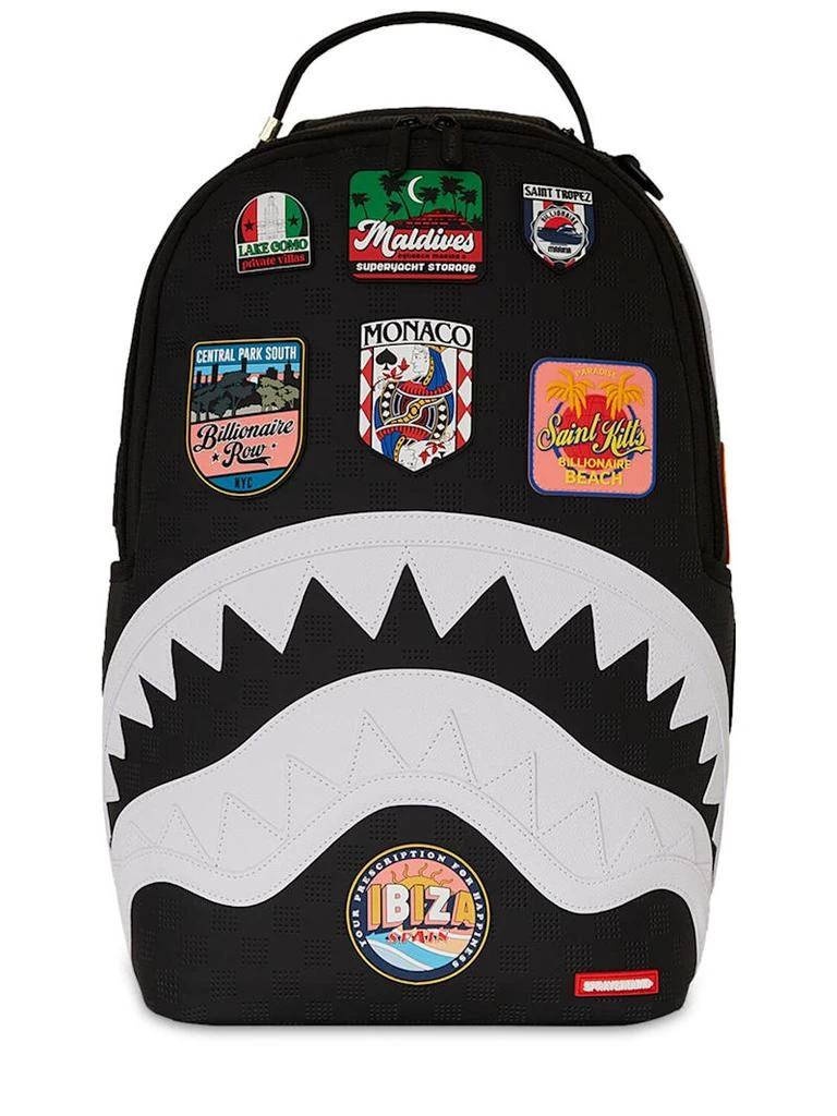 商品SprayGround|印花帆布双肩包,价格¥1499,第1张图片