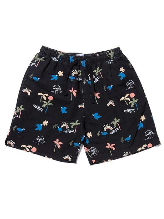 商品BIGWAVE COLLECTIVE|Aloha Friday Shorts Black,价格¥517,第1张图片