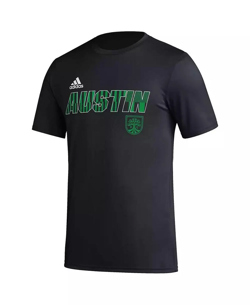 商品Adidas|Men's Black Austin FC Team Jersey Hook AEROREADY T-shirt,价格¥301,第2张图片详细描述