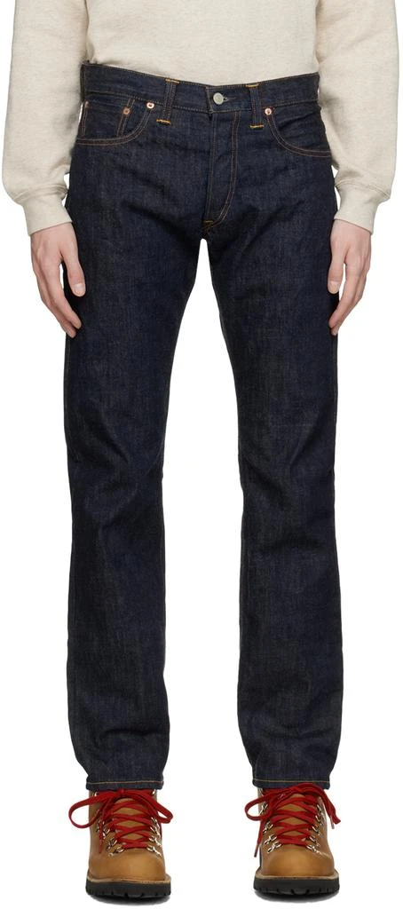商品RRL|Navy Slim-Fit Jeans,价格¥728,第1张图片