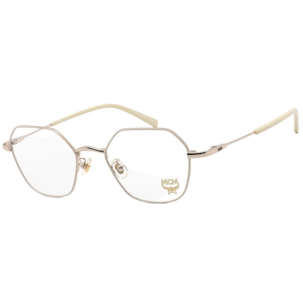 商品MCM|MCM Men's Eyeglasses - Clear Demo Lens Shiny Rose Gold/Beige Frame | MCM2141A 787,价格¥404,第1张图片
