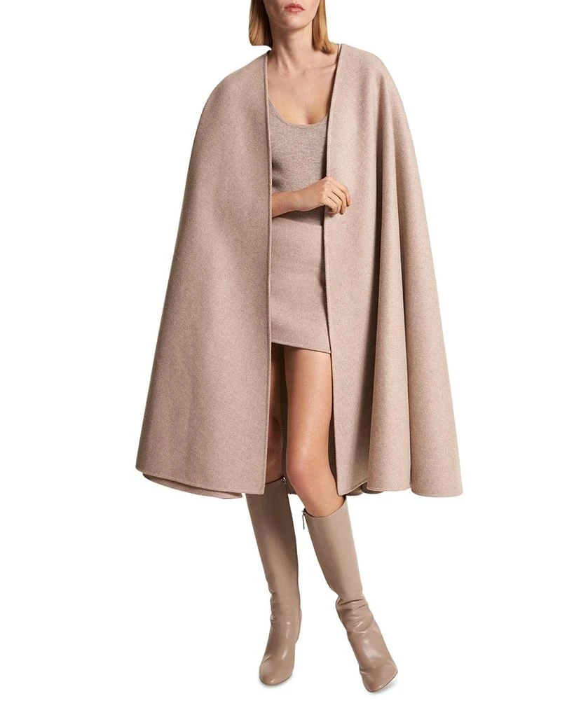 商品Michael Kors|Wool Melton Cape Coat,价格¥14046,第1张图片