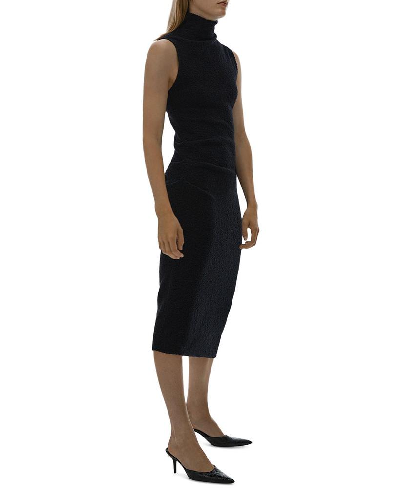 Deal Fleece Asymmetrical Dress商品第4张图片规格展示