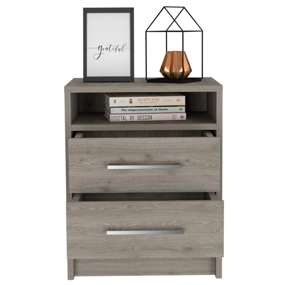 商品Depot E-Shop|Leyva Night Stand Light Gray,价格¥1858,第4张图片详细描述