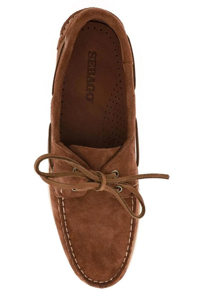 商品SEBAGO|Sebago Lace-Up Round Toe Boat Shoes,价格¥822,第5张图片详细描述