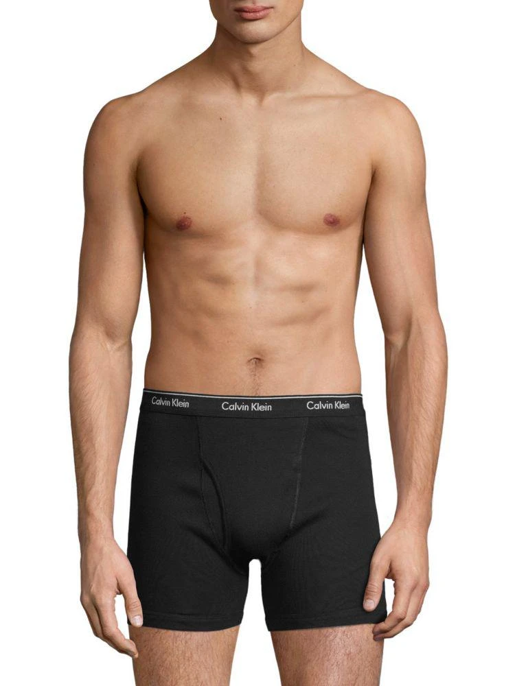 商品Calvin Klein|3-Pack Cotton boxer平角裤,价格¥150,第2张图片详细描述