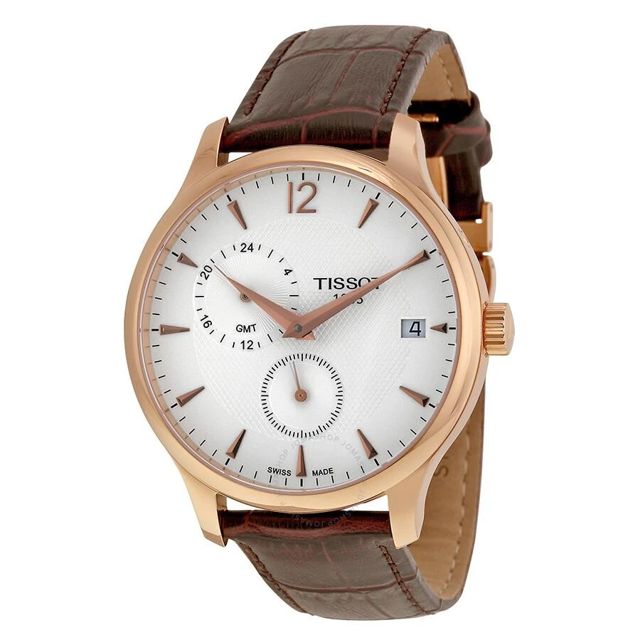 商品Tissot|玫瑰金男士石英手表 42mm T0636393603700,价格¥1596,第1张图片