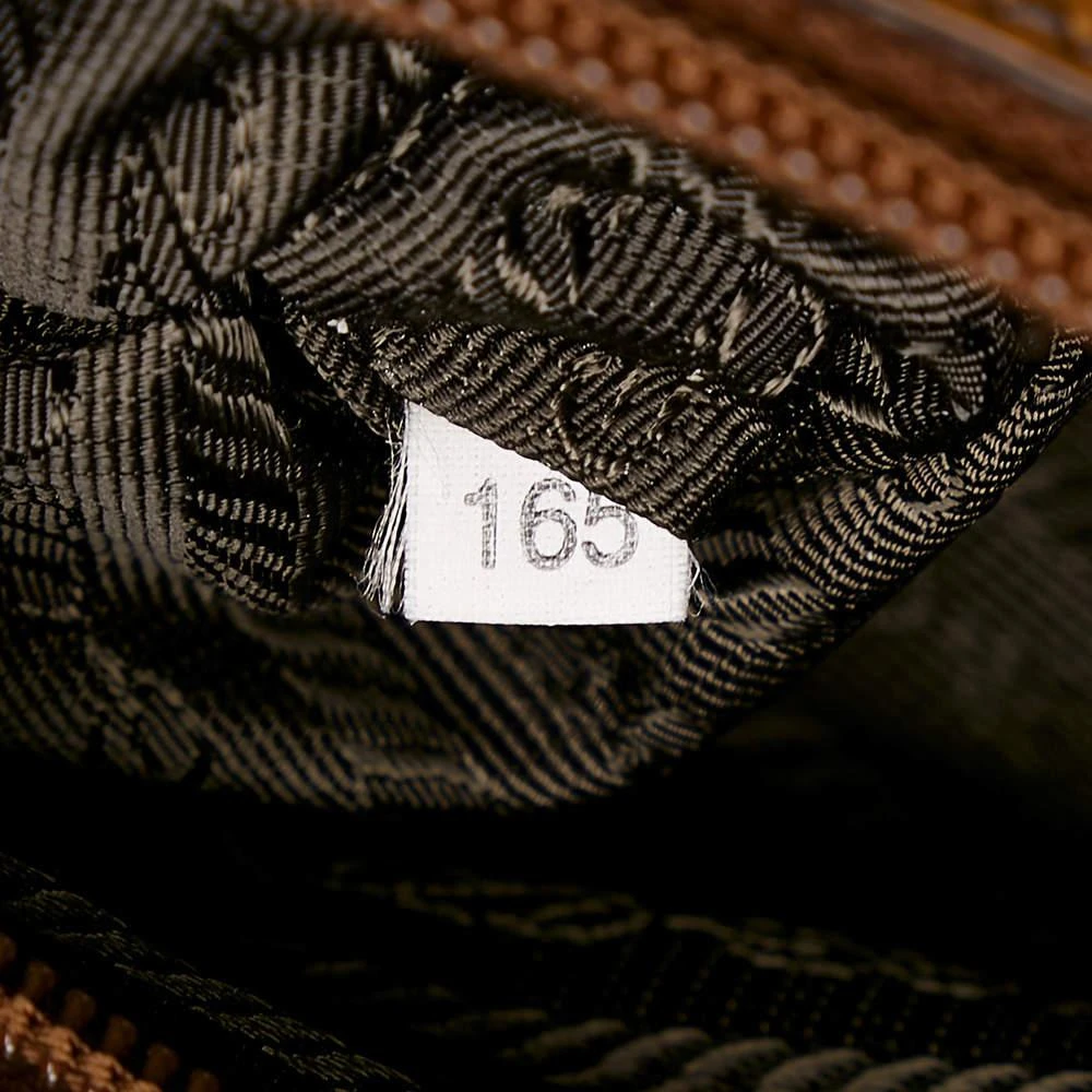 Prada Orange Canapa Logo Tessuto Shoulder Bag 商品