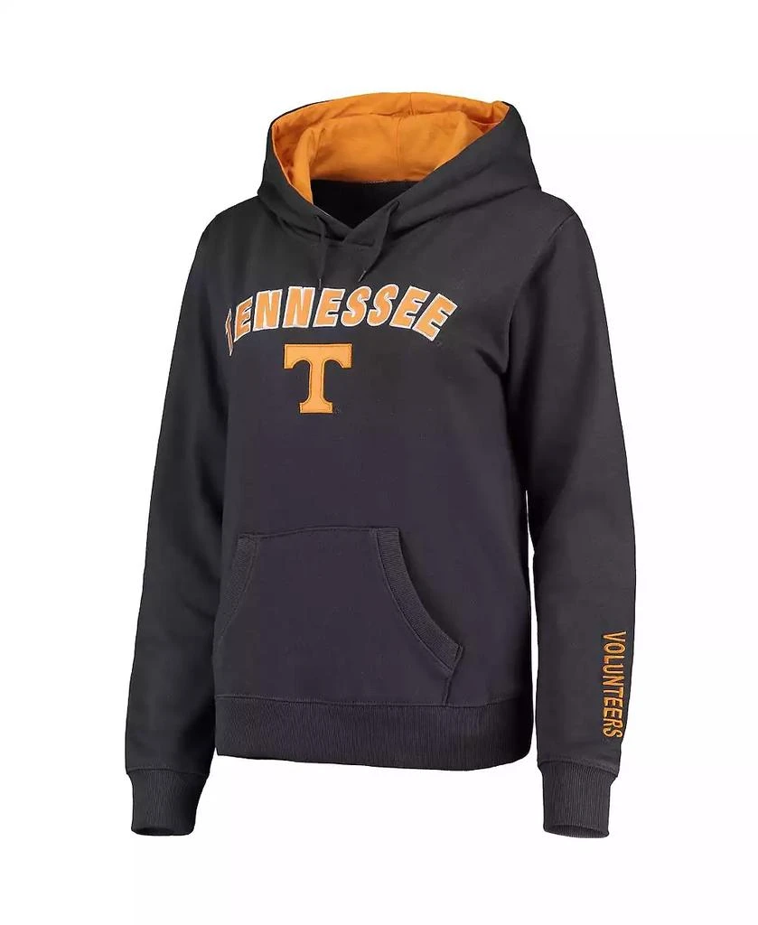 商品Colosseum|Women's Charcoal Tennessee Volunteers Arch and Logo 1 Pullover Hoodie,价格¥309,第4张图片详细描述