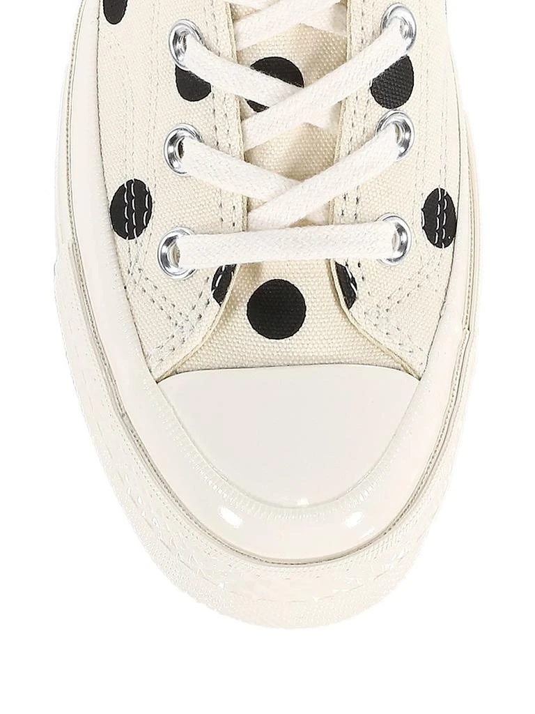 商品Comme des Garcons|CdG PLAY x Converse Men's Chuck Taylor All Star Polka Dot High-Top Sneakers,价格¥1117,第4张图片详细描述