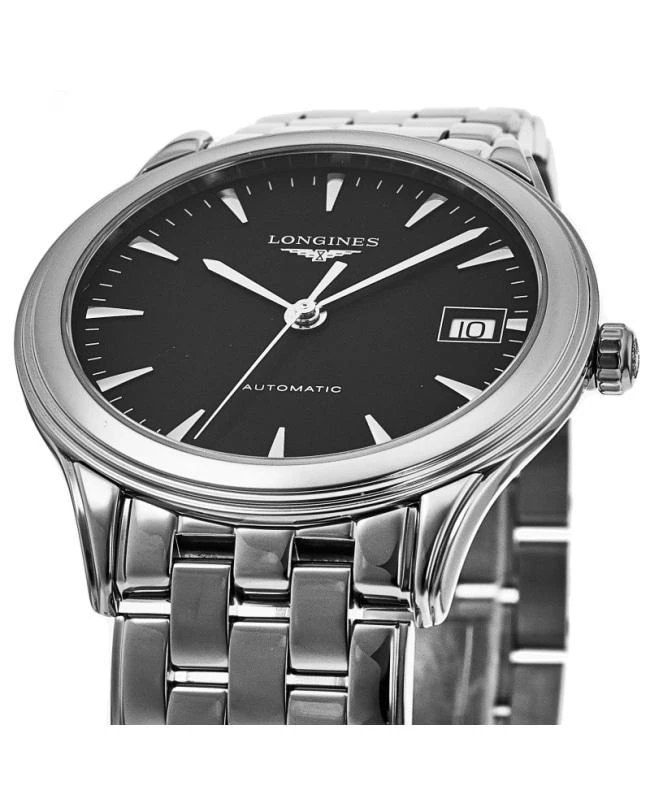 商品Longines|Longines Flagship Automatic Black Dial Steel   Unisex Watch L4.774.4.52.6,价格¥6191,第2张图片详细描述