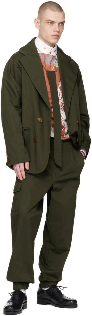 商品Vivienne Westwood|Khaki Wittgenstein Blazer,价格¥4632,第4张图片详细描述