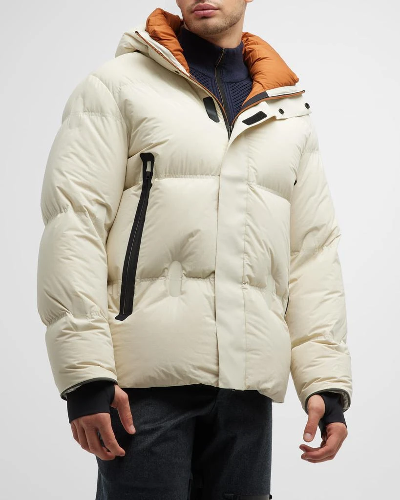 商品Zegna|Men's Waterproof Hooded Down Ski Blouson Jacket,价格¥9423,第1张图片