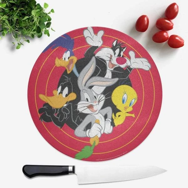 商品Original Hero|Looney Tunes Round Chopping Board,价格¥169,第1张图片