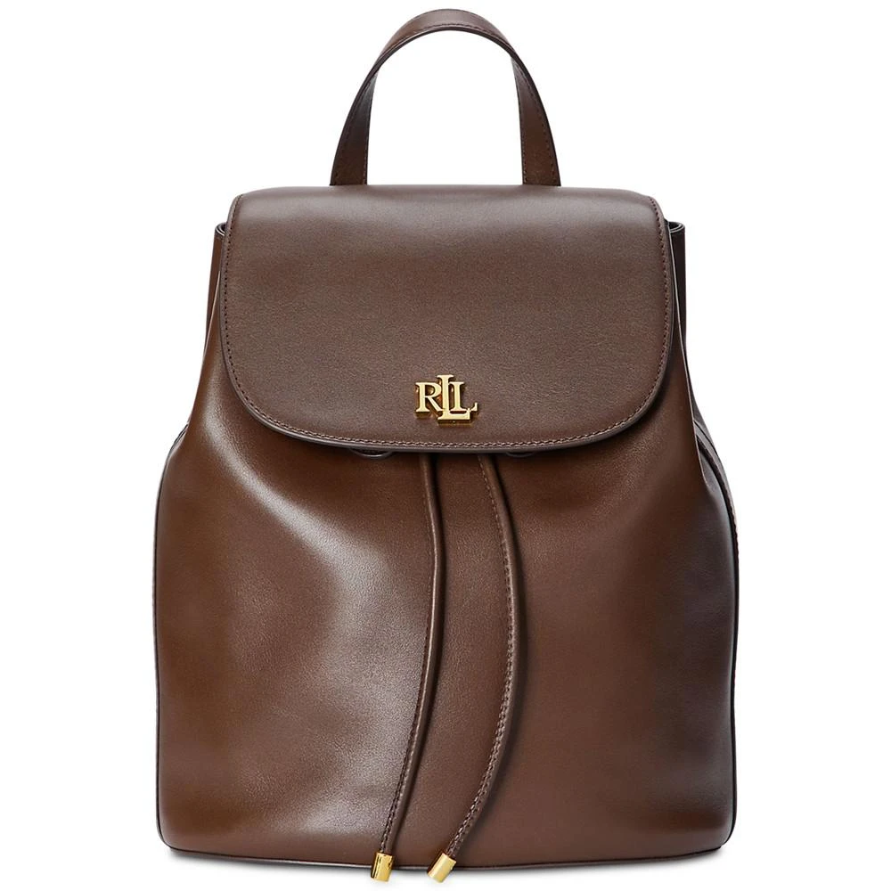 商品Ralph Lauren|Leather Medium Winny Backpack,价格¥1669,第1张图片