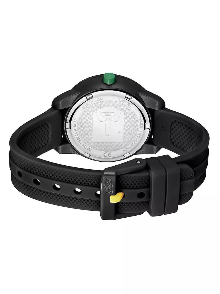 商品Lacoste|Kid's Mini Tennis Platic & Silicone Strap Watch,价格¥636,第4张图片详细描述