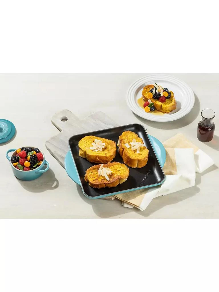 商品Le Creuset|9.5" Cast Iron Square Griddle Pan,价格¥1312,第5张图片详细描述